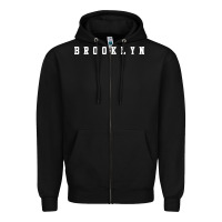Black brooklyn [tb] Zipper Hoodie - linhVisuals