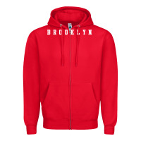 Red brooklyn [tb] Zipper Hoodie - linhVisuals