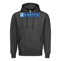 Charcoal Heather albert einstein college of medicine Zipper Hoodie - linhVisuals