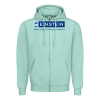 Seafoam albert einstein college of medicine Zipper Hoodie - linhVisuals