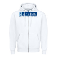 White albert einstein college of medicine Zipper Hoodie - linhVisuals