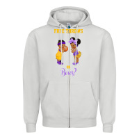 Dove Grey free throws or bows basketball baby gender reveal t shirt Zipper Hoodie - linhVisuals