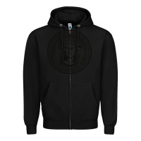Black city college of new york seal Zipper Hoodie - linhVisuals