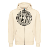 Sandshell city college of new york seal Zipper Hoodie - linhVisuals