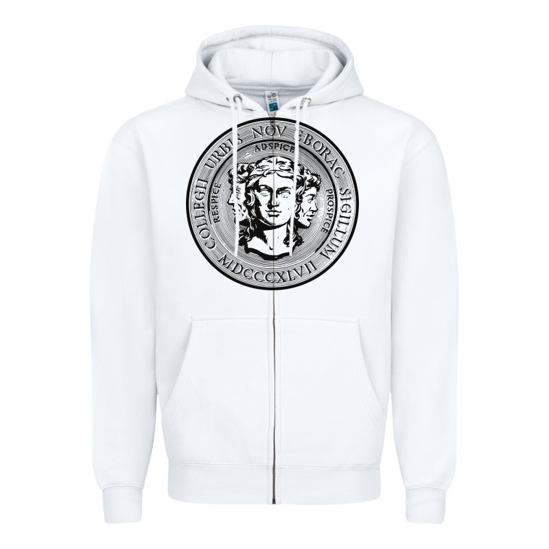 City College Of New York Seal Zipper Hoodie by linhVisuals | Teevron