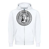 White city college of new york seal Zipper Hoodie - linhVisuals