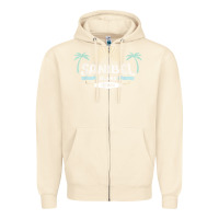 Sandshell sanibel island retro style florida t shirt Zipper Hoodie - linhVisuals