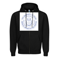 Black utmb seal Zipper Hoodie - linhVisuals