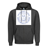 Charcoal Heather utmb seal Zipper Hoodie - linhVisuals