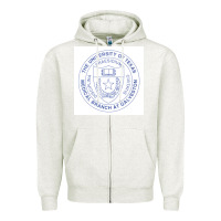 Oatmeal Heather utmb seal Zipper Hoodie - linhVisuals