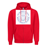 Red utmb seal Zipper Hoodie - linhVisuals