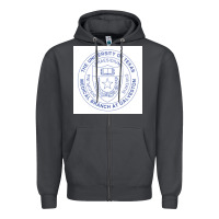 Smoke utmb seal Zipper Hoodie - linhVisuals