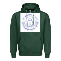 Sports Green utmb seal Zipper Hoodie - linhVisuals