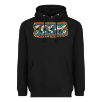 Black Texas Heavyweight Hoodie - JahusDesignShop