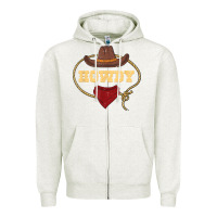 Oatmeal Heather howdy shirt western rodeo country cowboy texan t shirt Zipper Hoodie - linhVisuals