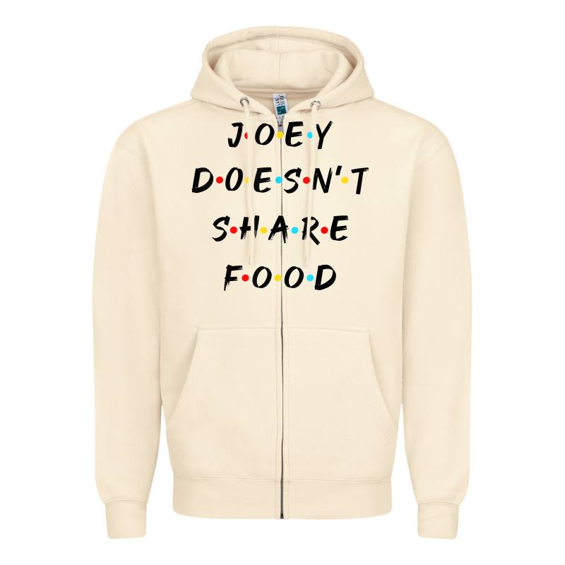Funny Joey Doesn't Share Food How You Doin Quoted Friends T Shirt Zipper Hoodie by linhVisuals | Teevron