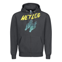Smoke wetleg merch Zipper Hoodie - linhVisuals