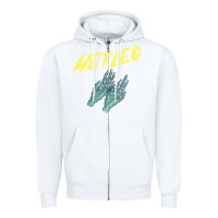 White wetleg merch Zipper Hoodie - linhVisuals