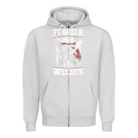 Dove Grey welding longsleeves t shirt florida fl american welder gifts Zipper Hoodie - linhVisuals