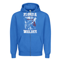 True Royal welding longsleeves t shirt florida fl american welder gifts Zipper Hoodie - linhVisuals