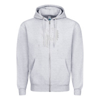 Heather Grey blackfoot tribe native american indian pride respect darker t shirt Zipper Hoodie - linhVisuals
