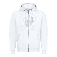 White blackfoot tribe native american indian pride respect darker t shirt Zipper Hoodie - linhVisuals