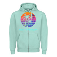 Seafoam west palm beach tropical t shirt for family vacations Zipper Hoodie - linhVisuals