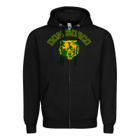 Black don bosco premium t shirt Zipper Hoodie - linhVisuals