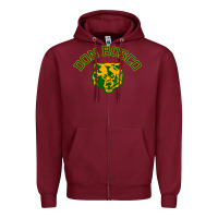 Burgundy don bosco premium t shirt Zipper Hoodie - linhVisuals