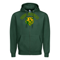 Sports Green don bosco premium t shirt Zipper Hoodie - linhVisuals
