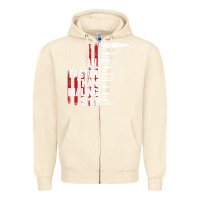 Sandshell all faster than dialing 911 american flag gun lover for men t shirt Zipper Hoodie - linhVisuals