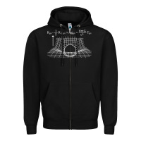 Black einstein’s field equations science geek gift idea math lover t shirt Zipper Hoodie - linhVisuals