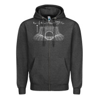 Charcoal Heather einstein’s field equations science geek gift idea math lover t shirt Zipper Hoodie - linhVisuals