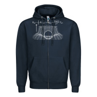 Navy einstein’s field equations science geek gift idea math lover t shirt Zipper Hoodie - linhVisuals