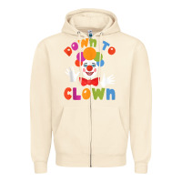 Sandshell down to clown funny circus tank top Zipper Hoodie - linhVisuals