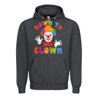 Smoke down to clown funny circus tank top Zipper Hoodie - linhVisuals