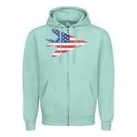 Seafoam f 117 stealth nighthawk aircraft american flag f117 t shirt Zipper Hoodie - linhVisuals