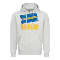 Dove Grey blockbuster be kind rewind tank top Zipper Hoodie - linhVisuals