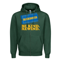 Sports Green blockbuster be kind rewind tank top Zipper Hoodie - linhVisuals