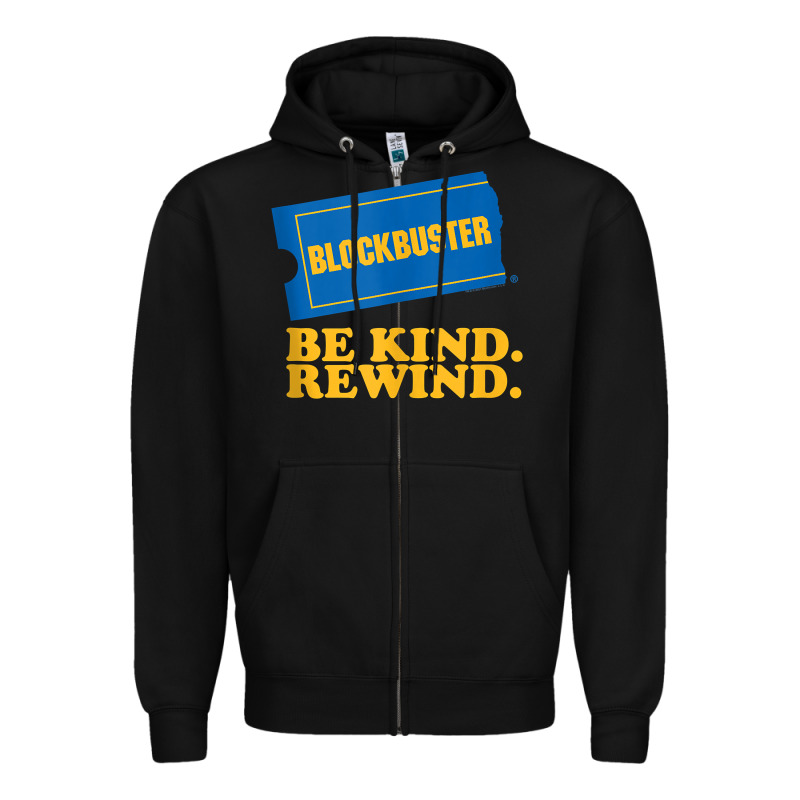 Blockbuster Be Kind Rewind Tank Top Zipper Hoodie by linhVisuals | Teevron