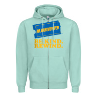 Seafoam blockbuster be kind rewind tank top Zipper Hoodie - linhVisuals