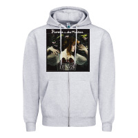 Heather Grey #florence the machine (2) Zipper Hoodie - linhVisuals
