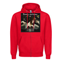Red #florence the machine (2) Zipper Hoodie - linhVisuals