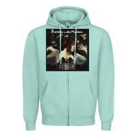 Seafoam #florence the machine (2) Zipper Hoodie - linhVisuals