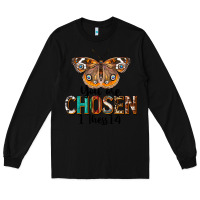 Black You Are Chosen Religious Long Sleeve Tee - LillyAllenDesigns