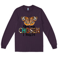 Plum You Are Chosen Religious Long Sleeve Tee - LillyAllenDesigns