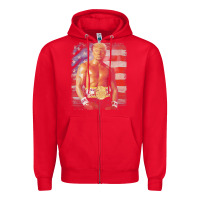 Red funny boxer trump trump rocky meme t shirt Zipper Hoodie - linhVisuals