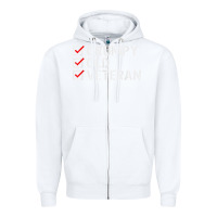 White grumpy old veteran patriotic american military veteran t shirt Zipper Hoodie - linhVisuals