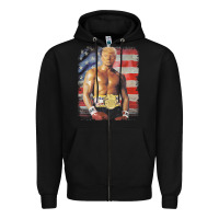 Black funny boxer trump trump rocky meme t shirt Zipper Hoodie - linhVisuals