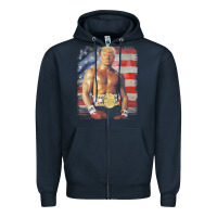 Navy funny boxer trump trump rocky meme t shirt Zipper Hoodie - linhVisuals